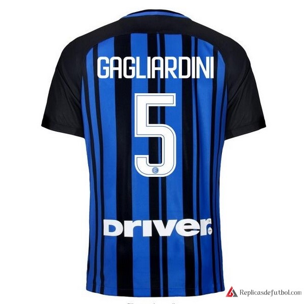 Camiseta Inter Primera equipación Gagliardini 2017-2018